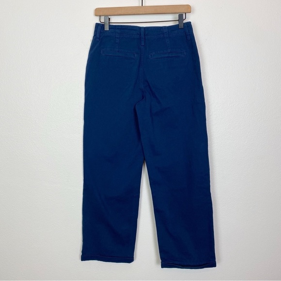 Free People Blue Relaxed Boyfriend Chino Pants - Picture 3 of 5